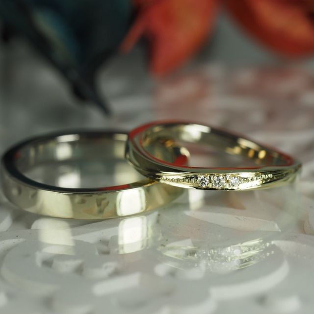 【AUROA(アウロア)の口コミ】 指輪のデザインを自分で決めて作れます。素材も18kやプラチナ、チタンなど…