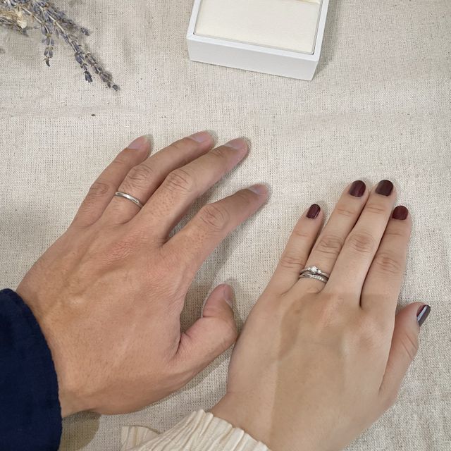 【VIVAGE(ヴィヴァージュ)の口コミ】 デザインは何となくウェーブがかった物がいい、と決めてはいましたが、や…