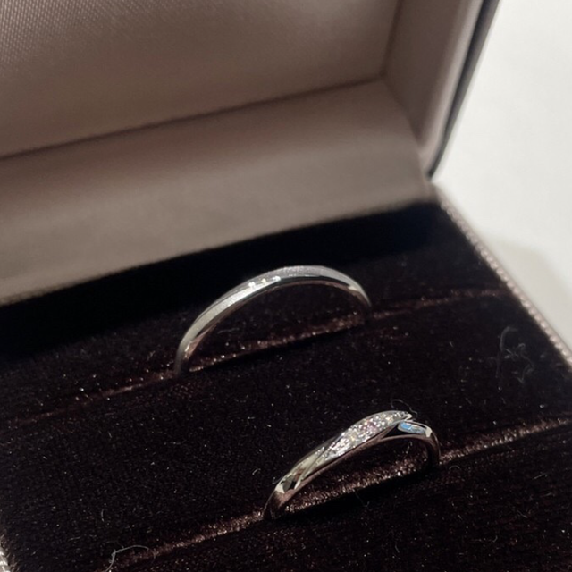 【アイプリモ(I-PRIMO)の口コミ】 ピンクゴールドのウェーブタイプの指輪を探していましたが、歳を取ったと…