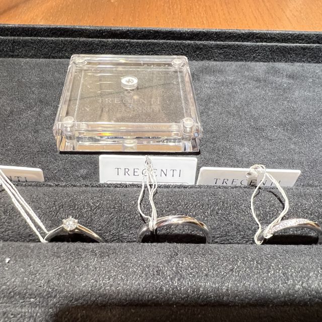 【TRECENTI(トレセンテ)の口コミ】 自分にあったリングを紹介して頂いた。好きなリングより似合うリングを探…