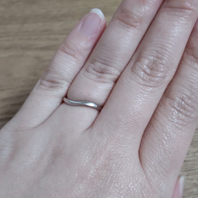 【ケイウノ ブライダル(K.UNO BRIDAL)の口コミ】 シンプルなデザインと低価格が一番のポイントだが、お店が老舗で信頼でき…