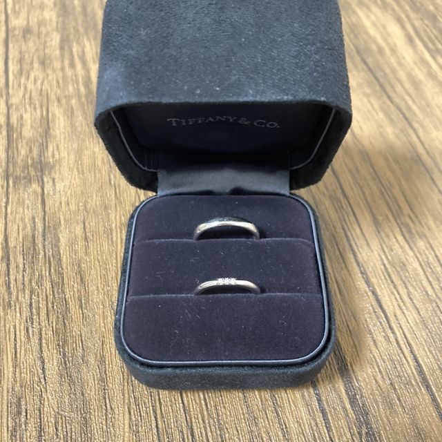 【ティファニー(Tiffany & Co.)の口コミ】 シンプルではあるが、ダイヤがアクセントに入ってるものを探しており、こ…