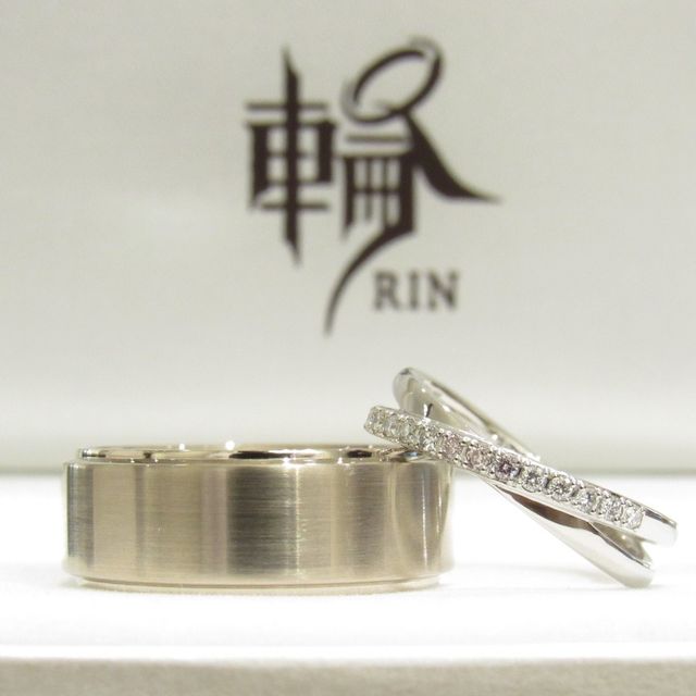 【輪-RIN-の口コミ】 結婚指輪を決めるにあたり10店舗以上回ったのですが、他店舗にはほとんど…