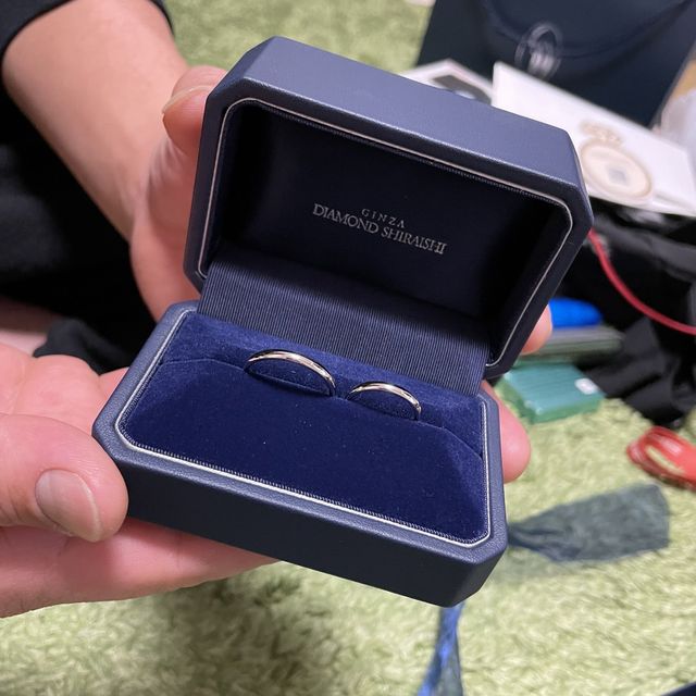 【銀座ダイヤモンドシライシの口コミ】 結婚指輪をインターネットで探していた時に、銀座ダイヤモンドシライシさ…