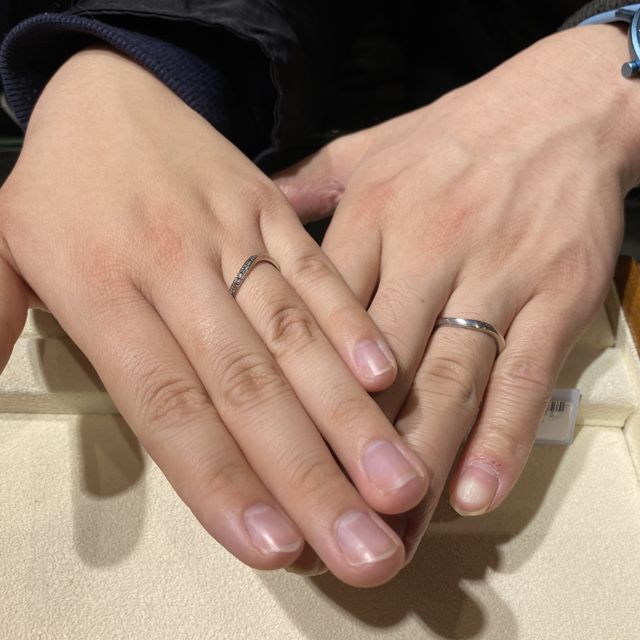 【TRECENTI(トレセンテ)の口コミ】 華やかさがあり、なおかつ日常生活にも馴染む事の出来る指輪を店員さんと…