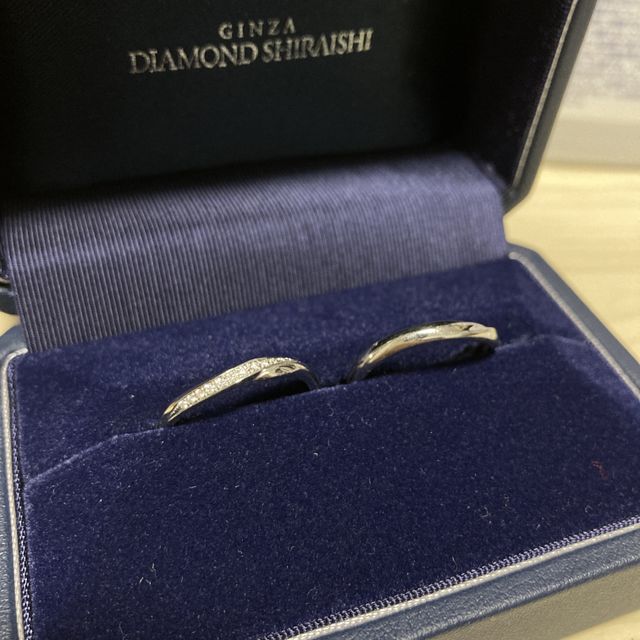 【銀座ダイヤモンドシライシの口コミ】 デザインも魅力的でその上価格的にもお手頃でそれ以上の品質とサービスを…