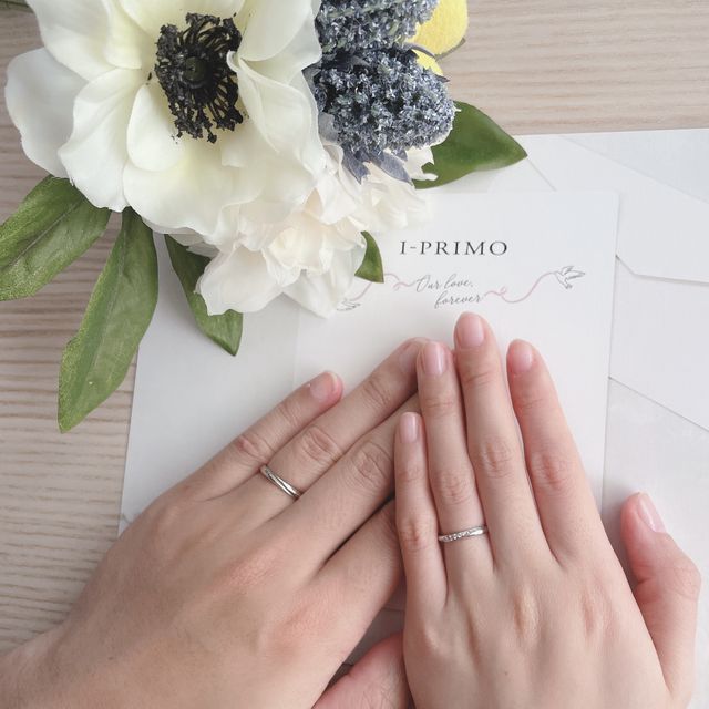 【アイプリモ(I-PRIMO)の口コミ】 デザインの種類が豊富で、自分の指の特徴に合った指輪が必ず見つかります…