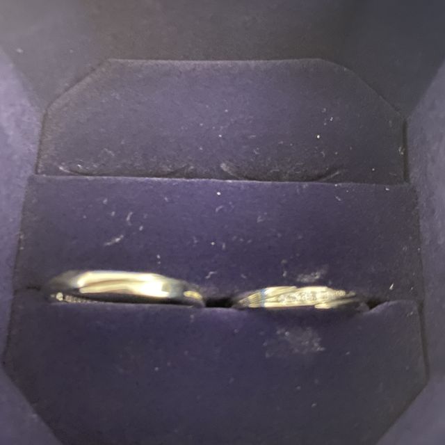 【4℃ BRIDAL(ヨンドシーブライダル)の口コミ】 シンプルで、付け心地の良いもので、価格帯も手頃であり、尚且つ、アフタ…