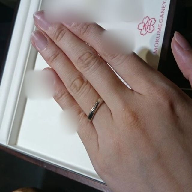 【杢目金屋(もくめがねや)の口コミ】 デザイン性が高くサイズなどもピッタリと合わせることが出来るオーダーメ…