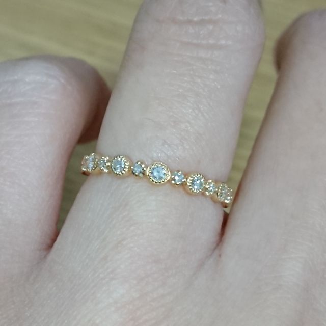 【EITO(エイト)の口コミ】 アンティークっぽいデザインが元々好きで一目で目に止まりました。
○と◇が…