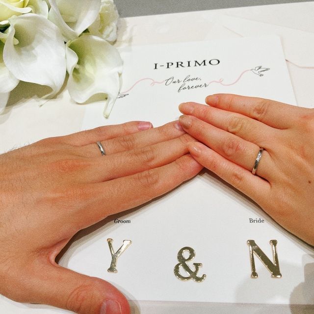 【アイプリモ(I-PRIMO)の口コミ】 指輪自体にもウェーブや直線といったいくつかのパターンがあると思います…