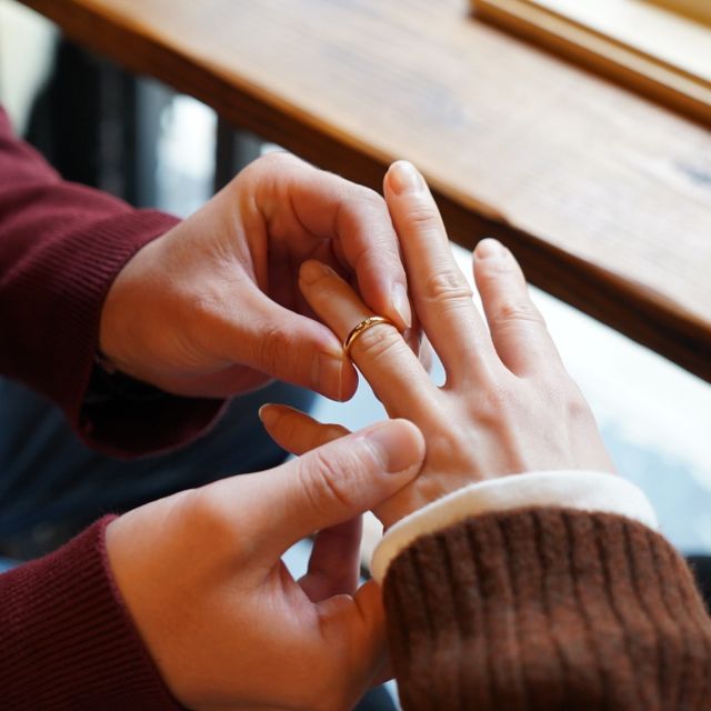 【THREE TREES(スリーツリーズ)の口コミ】 SNSで指輪が引き立つ写真を何枚もみてオシャレだしここで作れば間違いなさ…