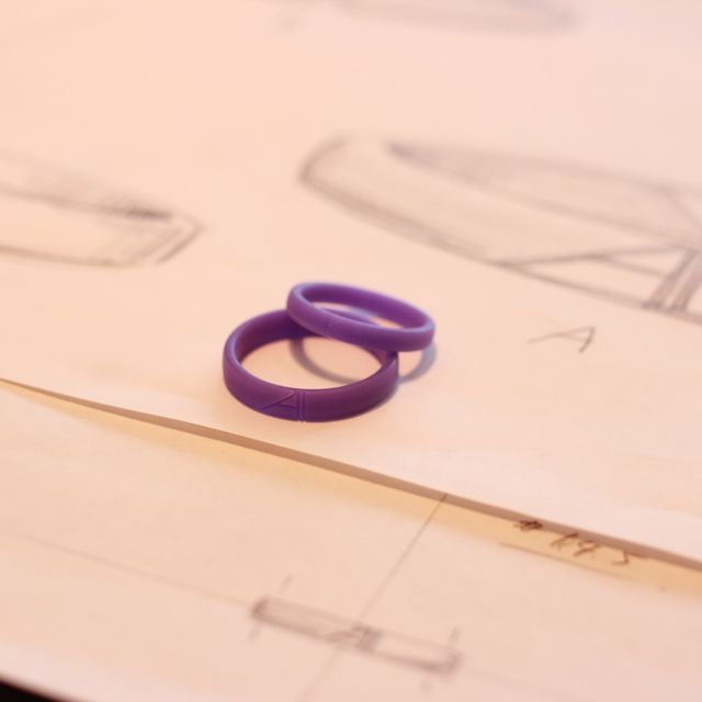 【ケイウノ ブライダル(K.UNO BRIDAL)の口コミ】 オーダーメイドにしたいと決めていて、K10とプラチナのハーフデザインでい…