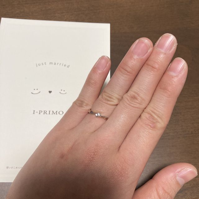 【アイプリモ(I-PRIMO)の口コミ】 指輪の知識がなにもない状態で来店した私たちに、丁寧に指輪の知識を教え…