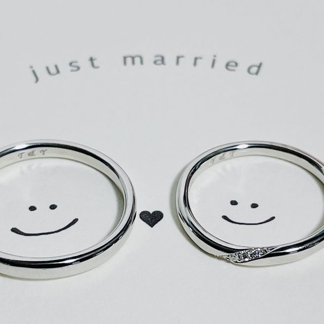 【アイプリモ(I-PRIMO)の口コミ】 沢山のリングを試着させていただき、自分が納得のいく組み合わせを選ぶこ…