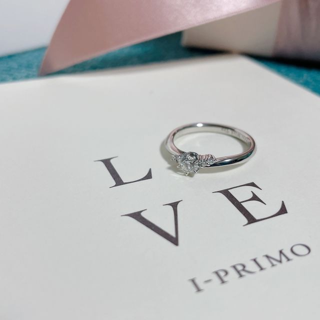 【アイプリモ(I-PRIMO)の口コミ】 沢山のリングを試着させていただき、自分が納得のいく組み合わせを選ぶこ…