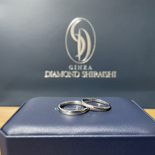 【銀座ダイヤモンドシライシの口コミ】 ずっとつけていたいのでたくさん形や色やオプションがあるので同じものを…