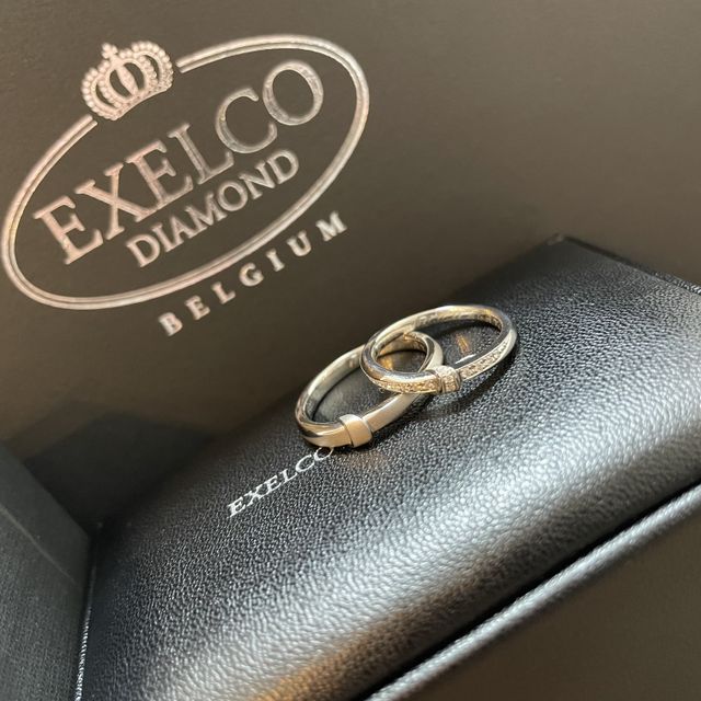 【エクセルコダイヤモンド(EXELCO DIAMOND)の口コミ】 ウェブサイトのほうであらかじめデザインを見てからお店に伺いました。
気…