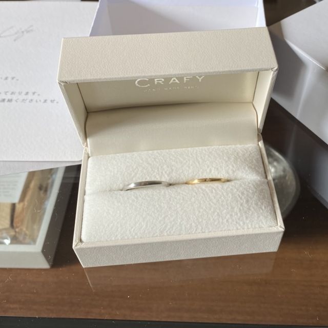 【CRAFY(クラフィ)の口コミ】 ホームページを見て、予約をしました。
指輪作りは思った以上に細かい作業…