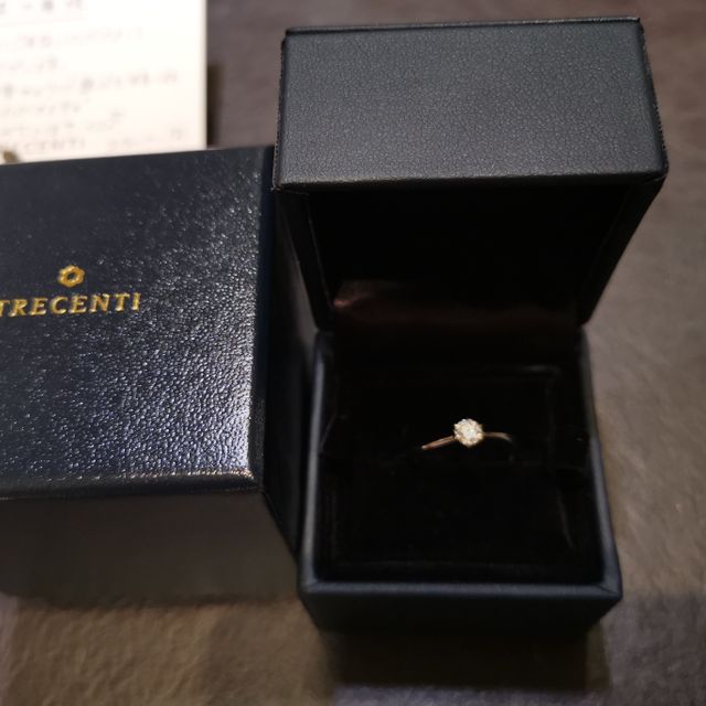 【TRECENTI(トレセンテ)の口コミ】 プラチナのチポーナ婚約指輪今日買いにきました。店スタッフとても親切で…