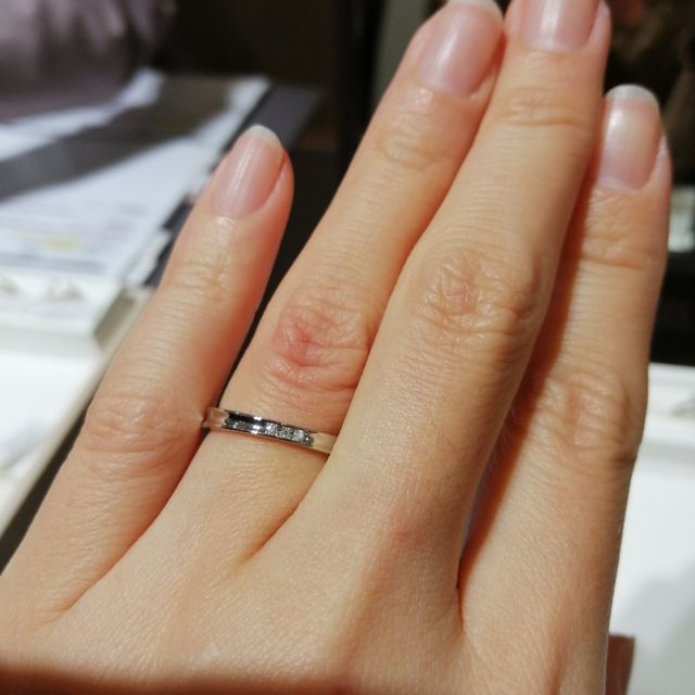 【Ponte Vecchio(ポンテヴェキオ)の口コミ】 装着感の面で最終的にこれにはしませんでしたが、他の人と被らない内側カ…