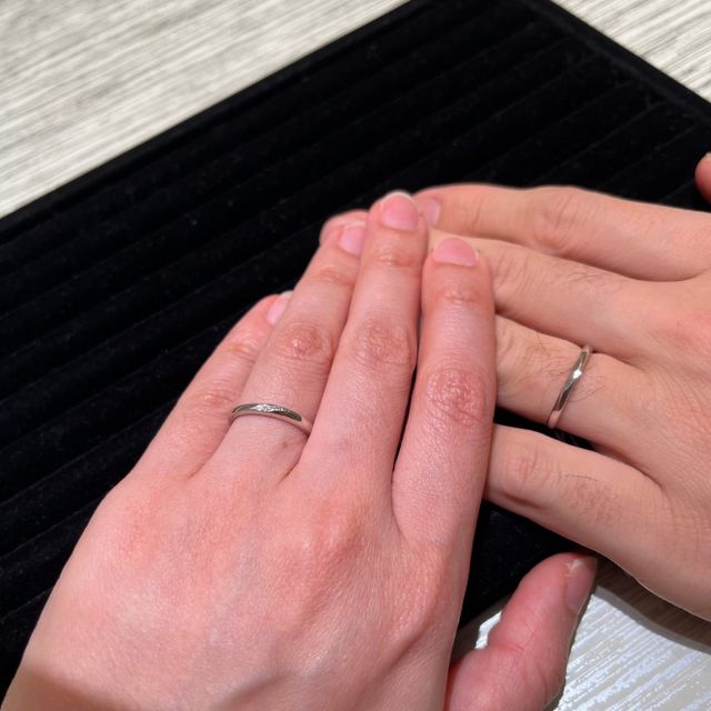【TRECENTI(トレセンテ)の口コミ】 いいデザインがありました。デザインと指輪の作り技術を詳しく説明をして…