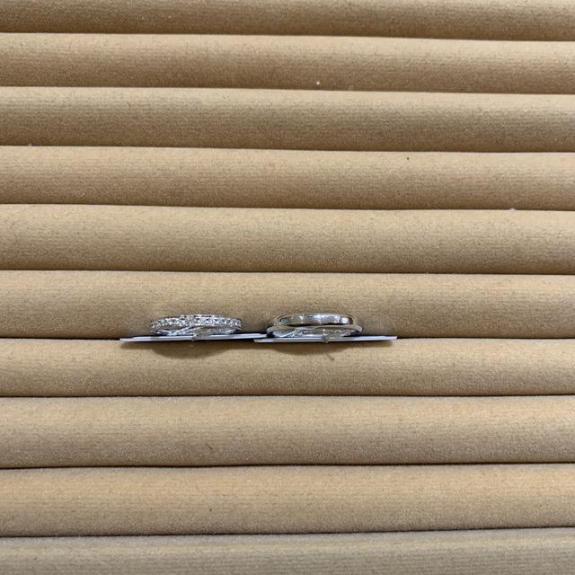 【TRECENTI(トレセンテ)の口コミ】 ハーフエタニティのデザイン、そして何より双子ダイヤモンドがとても素敵…