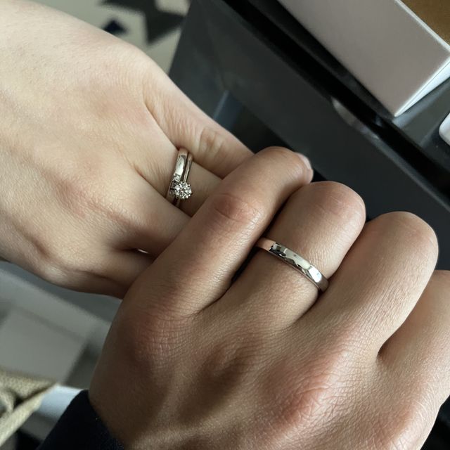【HOSHI no SUNA 星の砂(ほしのすな)の口コミ】 お店にある指輪を一通りみましたが、デザインがあったりお洒落なものもた…