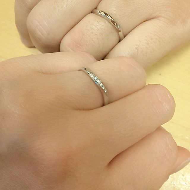 【銀座ダイヤモンドシライシの口コミ】 入籍まで日にちがあるため、下見するつもりで来店しました。(ダイヤモンド…