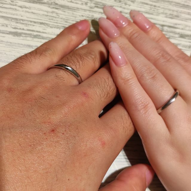 【TRECENTI(トレセンテ)の口コミ】 訪問前に、シンプルかつハイクオリティな指輪が欲しいと夫婦で話していま…