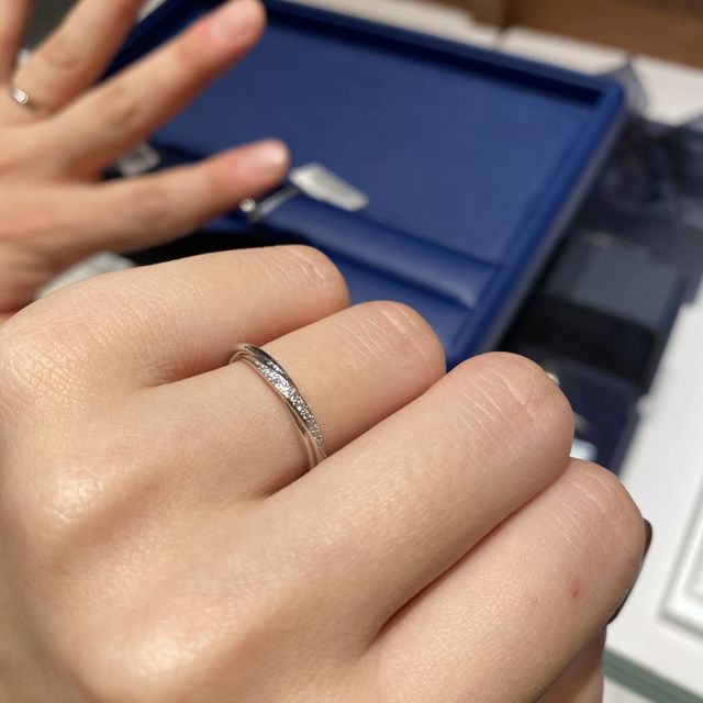 【銀座ダイヤモンドシライシの口コミ】 とにかくデザインが多くて、可愛いし綺麗です。老舗だからこその独自技術…