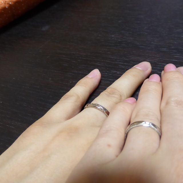 【エクセルコダイヤモンド(EXELCO DIAMOND)の口コミ】 エンゲージと同じブランドが良く、細見が良かったので。今後マリッジだけ…