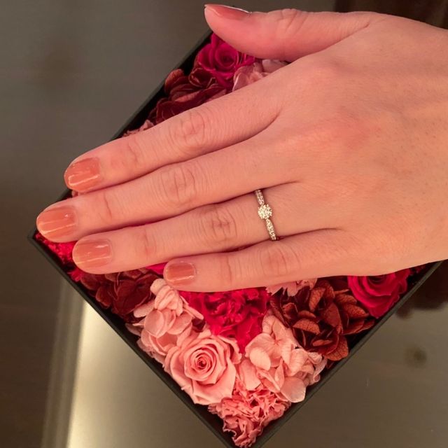 【ティファニー(Tiffany & Co.)の口コミ】 一緒に選びにいけて見れたらからこそ、デザインが気に入ってたのが一番で…