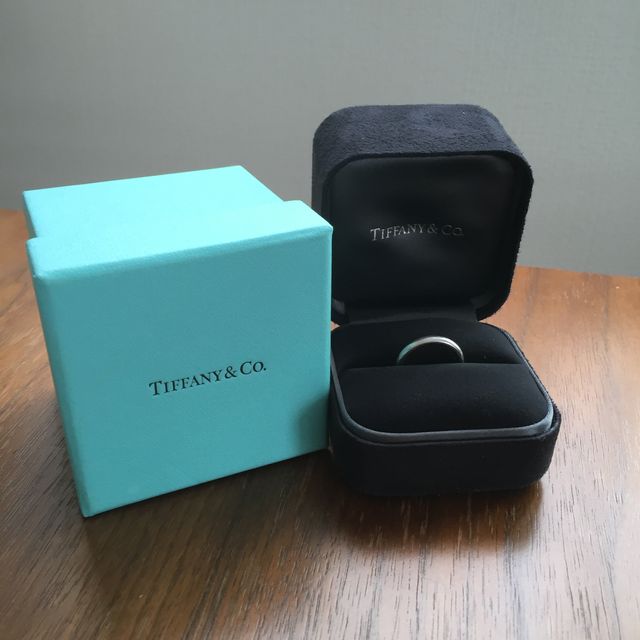 【ティファニー(Tiffany & Co.)の口コミ】 婚約指輪がティファニーなので、結婚指輪も夫婦ともに同じブランドで探し…