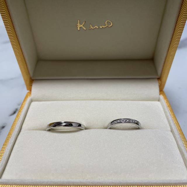 【ケイウノ ブライダル(K.UNO BRIDAL)の口コミ】 自分たちの手でつくれるところ
結婚指輪のDIYで特別なものに、特別な体験…