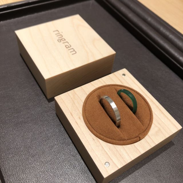 【ringram(リングラム)の口コミ】 婚約指輪は他店で購入したが、結婚指輪のデザインの好みがお互い異なって…