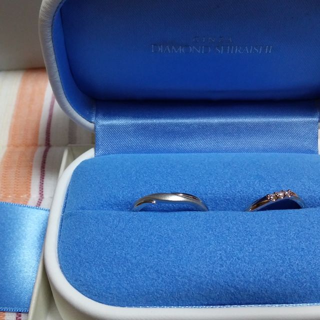 【銀座ダイヤモンドシライシの口コミ】 実際つけてみたときのつけ心地が良かったのとデザインが自分の好みと一致…