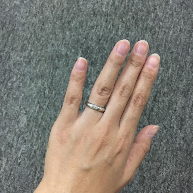 【カルティエ(Cartier)の口コミ】 日常的に付けていても違和感のないシンプルなデザインかつダイヤの存在感…