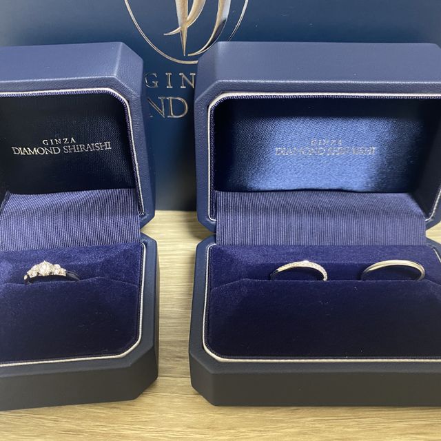 【銀座ダイヤモンドシライシの口コミ】 銀座ダイヤモンドシライシさんに決めるまでに4店舗以上見学や試着に行きま…