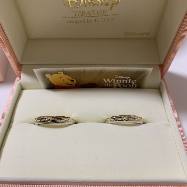 【ケイウノ ブライダル(K.UNO BRIDAL)の口コミ】 ディズニーが好きだったので、ケイウノさんで探してたら大好きなプーさん…