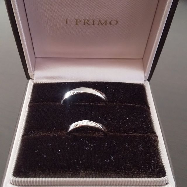 【アイプリモ(I-PRIMO)の口コミ】 色々と親身になって相談に乗ってくださり、2人が考えている指輪にぴったり…