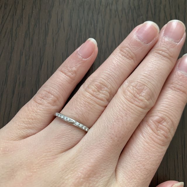 【ケイウノ ブライダル(K.UNO BRIDAL)の口コミ】 デザインを変えてもらえるところ。フルオーダーもできるし、セミオーダー…