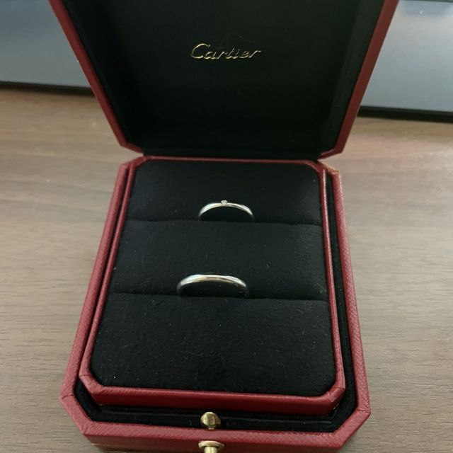 【カルティエ(Cartier)の口コミ】 長く使用するものなので飽きのこないシンプルなデザインのものを選びまし…