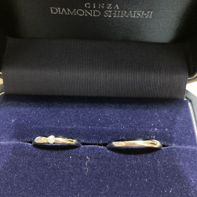 【銀座ダイヤモンドシライシの口コミ】 価格はあまり考えずに色々デザインを見せてもらってたんさんあったけど少…