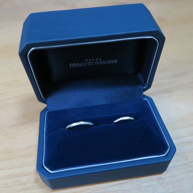 【銀座ダイヤモンドシライシの口コミ】 シンプルなデザインの指輪を探していた所、最も豊富なラインナップを揃え…