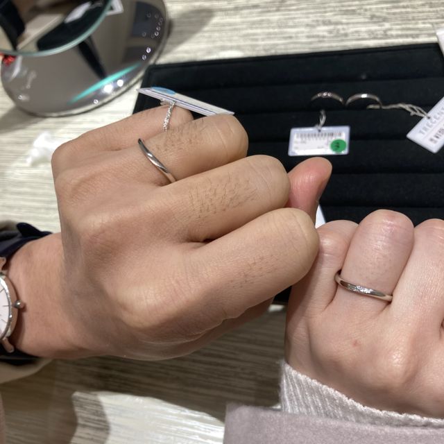 【TRECENTI(トレセンテ)の口コミ】 太さは違うが、同じウェーブの形でお互いの好みに合った為購入。評判通り…