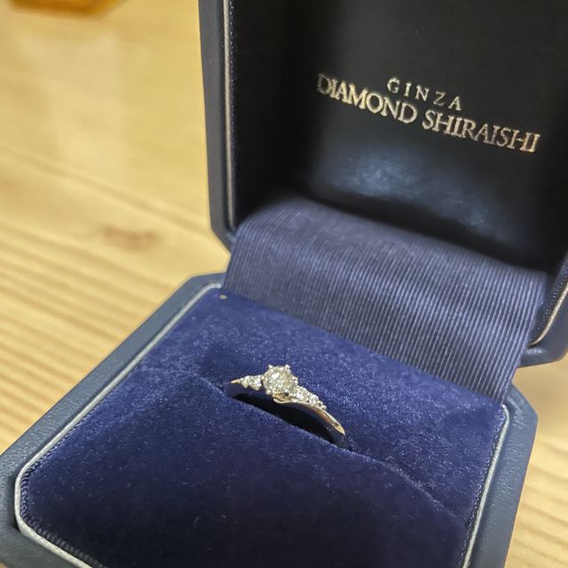 【銀座ダイヤモンドシライシの口コミ】 銀座ダイヤモンドシライシさんは老舗で安心してここにしようと思いました…