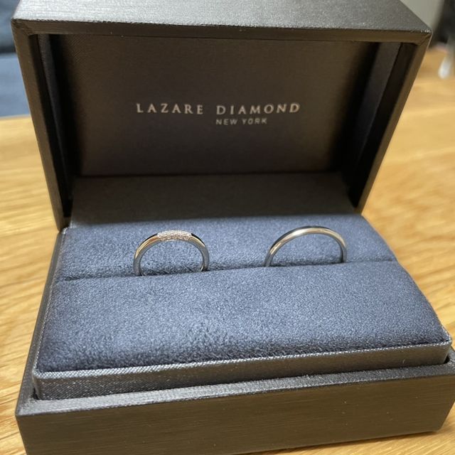 【ラザール ダイヤモンド【取扱店販売】の口コミ】 結婚指輪については、2人で納得いく物を選ぶため数多くのお店に指輪を見に…