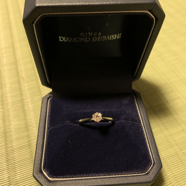 【銀座ダイヤモンドシライシの口コミ】 ダイヤモンドの品質が良く、丁寧に4Cを教えてもらい希望のものがありまし…