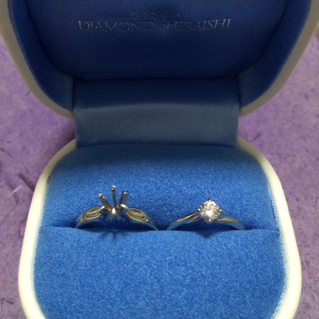 【銀座ダイヤモンドシライシの口コミ】 婚約指輪・結婚指輪を同時に彼と選びました。母から譲り受けた婚約指輪を…